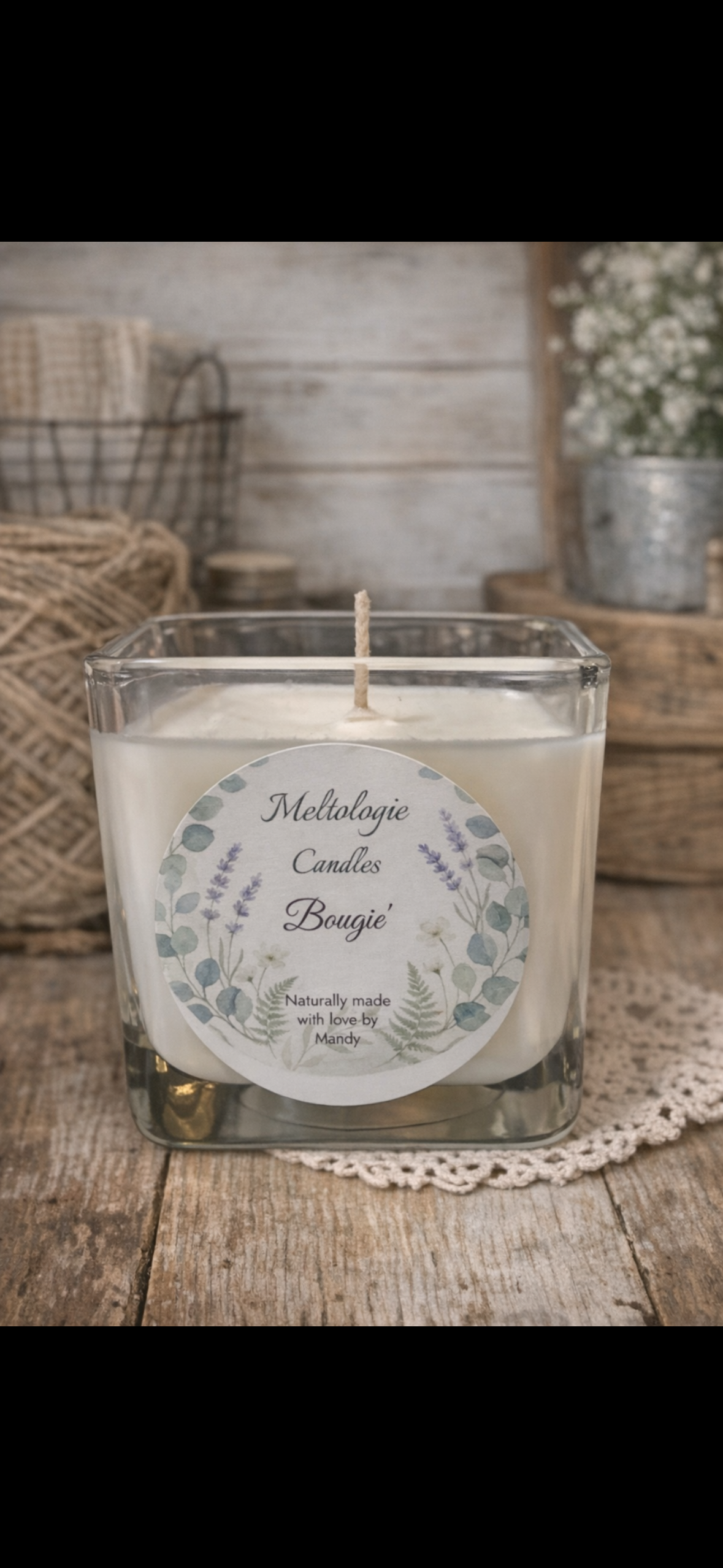 14 oz square jar